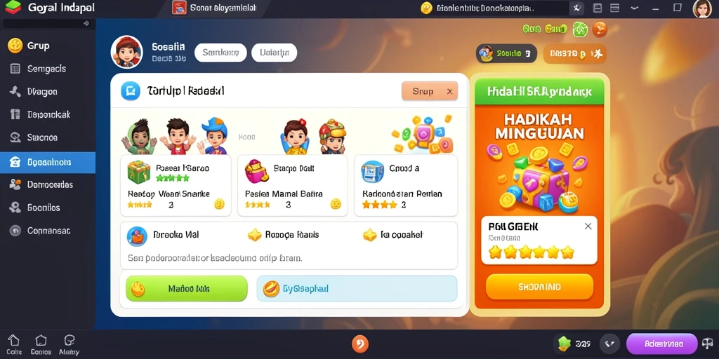 Fitur bonus yang dapat meningkatkan saldo dengan cepat.
