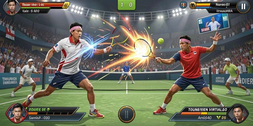 Menjelajahi level baru yang menantang.