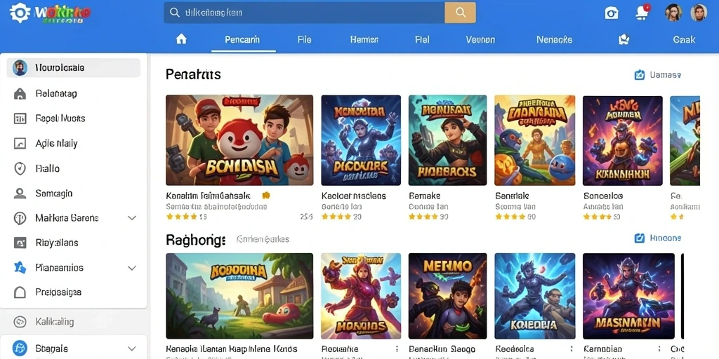 Fitur multiplayer memungkinkan pemain bersaing secara real-time.