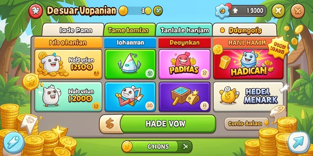 Tantangan permainan yang menghibur dan memacu adrenalin.