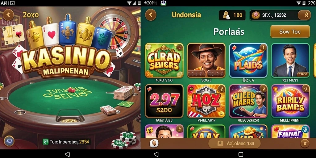 Pengalaman bermain yang seru dan mendebarkan.
