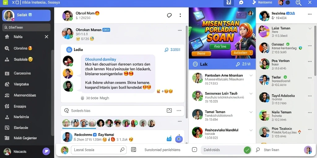 Beragam pilihan karakter untuk dipilih dan dimainkan.
