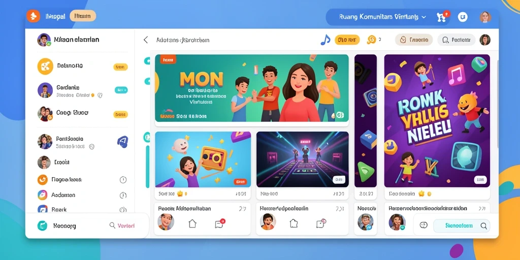 Interaksi multiplayer yang seru dan menantang.